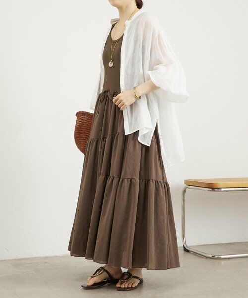 BEARDSLEY / ビアズリー ロング・マキシ丈ワンピース | タンクコンビドレス | 詳細22