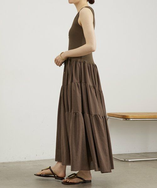 BEARDSLEY / ビアズリー ロング・マキシ丈ワンピース | タンクコンビドレス | 詳細24