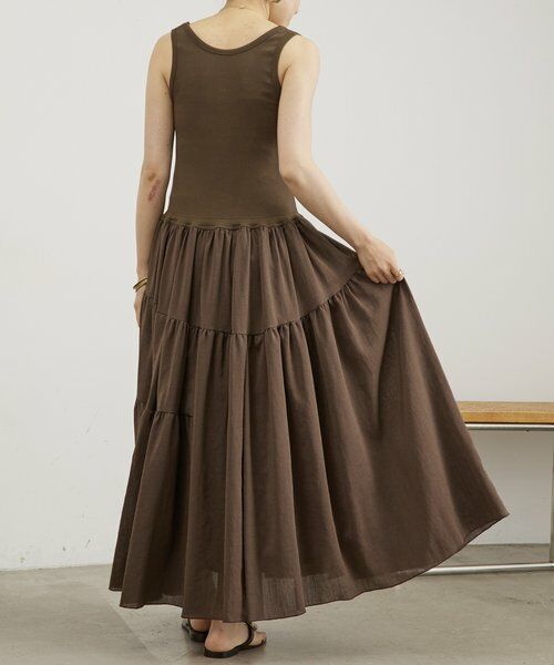 BEARDSLEY / ビアズリー ロング・マキシ丈ワンピース | タンクコンビドレス | 詳細25