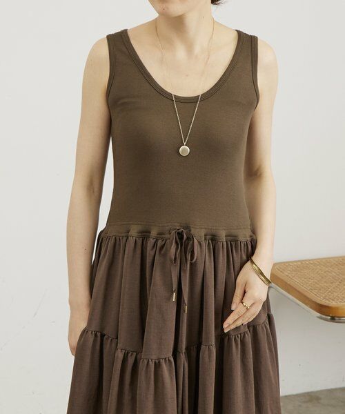 BEARDSLEY / ビアズリー ロング・マキシ丈ワンピース | タンクコンビドレス | 詳細26