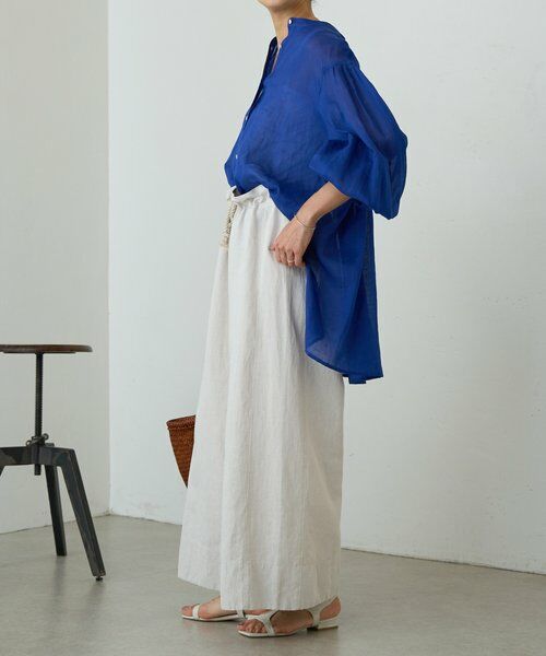 BEARDSLEY / ビアズリー その他パンツ | リネンデニムバギーパンツ | 詳細7