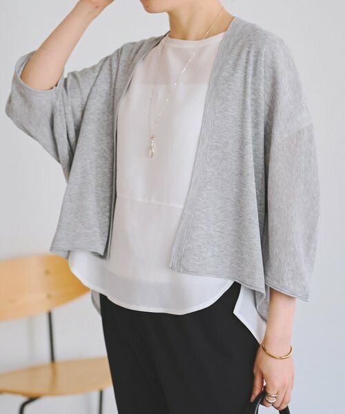 BEARDSLEY / ビアズリー カーディガン・ボレロ | フワットハオリ | 詳細3