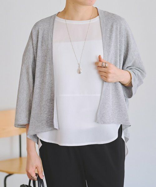 BEARDSLEY / ビアズリー カーディガン・ボレロ | フワットハオリ | 詳細4