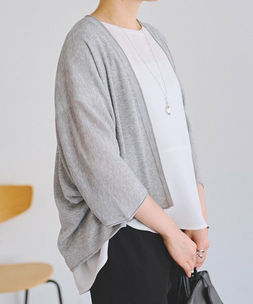 BEARDSLEY / ビアズリー カーディガン・ボレロ | フワットハオリ | 詳細6
