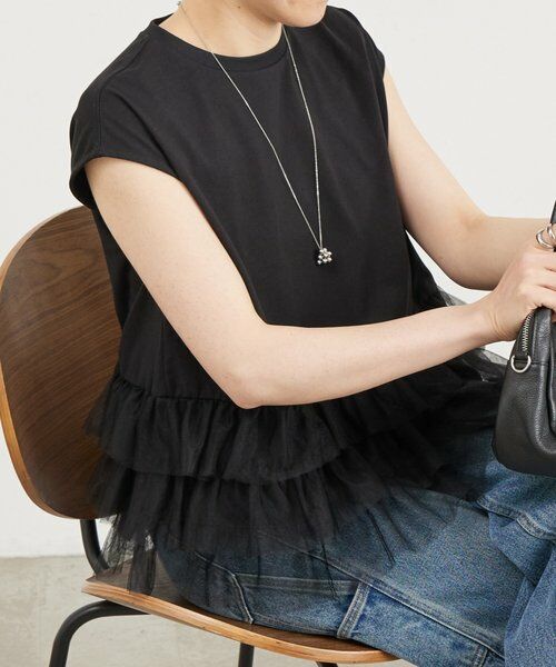 BEARDSLEY / ビアズリー カットソー | チュチュTee（ブラック）