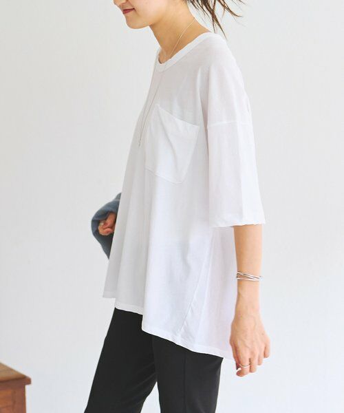 BEARDSLEY / ビアズリー カットソー | 強撚ポケットTシャツ | 詳細2