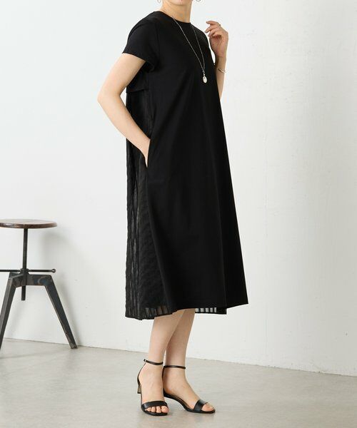 BEARDSLEY / ビアズリー ロング・マキシ丈ワンピース | ウシロシアーストライプワンピ | 詳細2