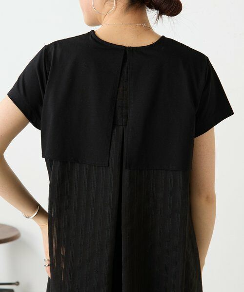 BEARDSLEY / ビアズリー ロング・マキシ丈ワンピース | ウシロシアーストライプワンピ | 詳細6