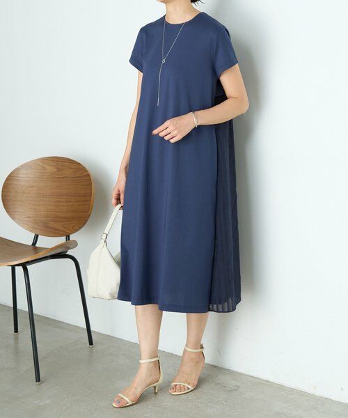 BEARDSLEY / ビアズリー ロング・マキシ丈ワンピース | ウシロシアーストライプワンピ | 詳細11