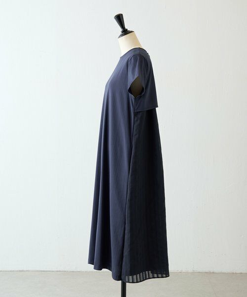 BEARDSLEY / ビアズリー ロング・マキシ丈ワンピース | ウシロシアーストライプワンピ | 詳細23