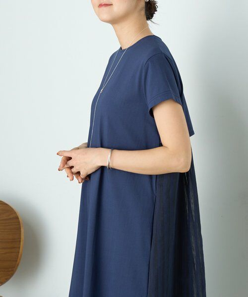 BEARDSLEY / ビアズリー ロング・マキシ丈ワンピース | ウシロシアーストライプワンピ | 詳細15