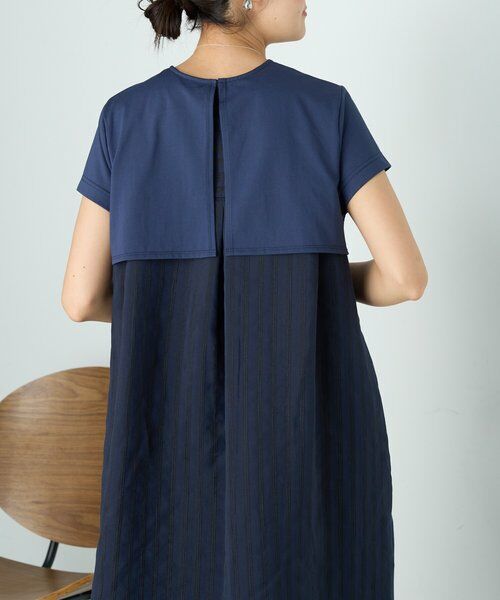 BEARDSLEY / ビアズリー ロング・マキシ丈ワンピース | ウシロシアーストライプワンピ | 詳細16