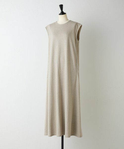 BEARDSLEY / ビアズリー ロング・マキシ丈ワンピース | リネンジャージワンピース | 詳細2