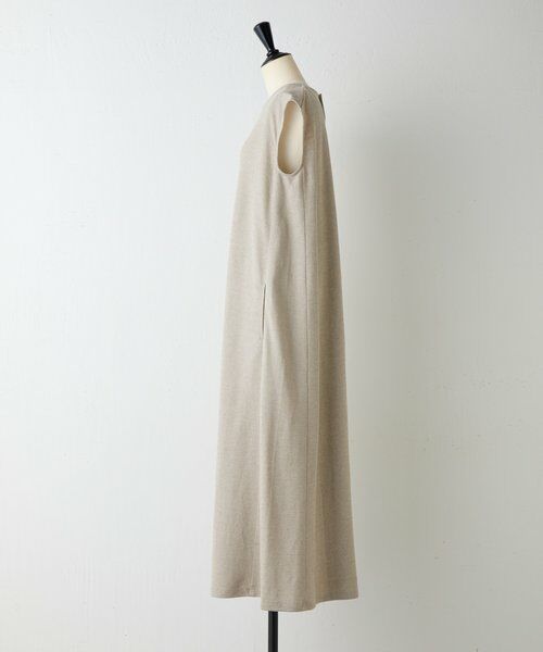 BEARDSLEY / ビアズリー ロング・マキシ丈ワンピース | リネンジャージワンピース | 詳細3
