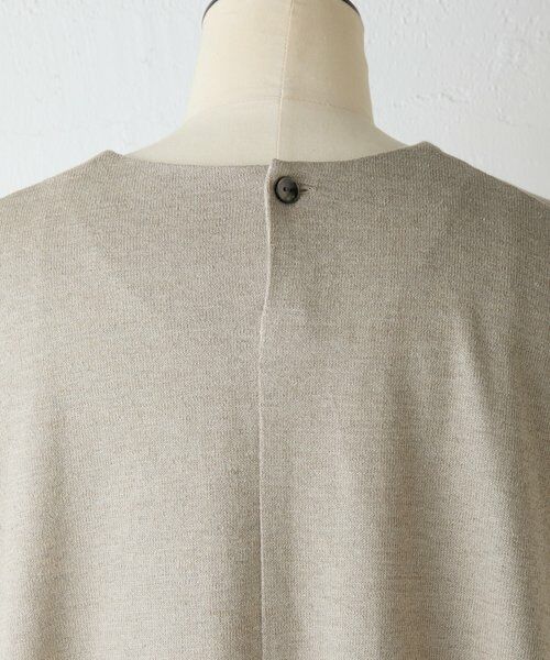 BEARDSLEY / ビアズリー ロング・マキシ丈ワンピース | リネンジャージワンピース | 詳細5