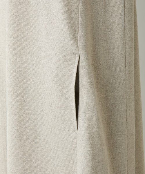 BEARDSLEY / ビアズリー ロング・マキシ丈ワンピース | リネンジャージワンピース | 詳細8