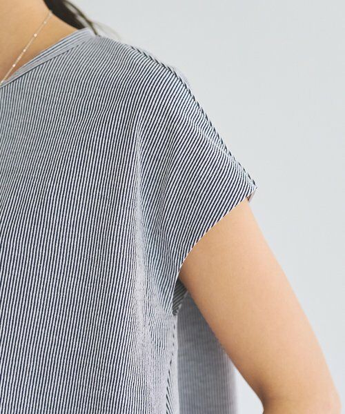 BEARDSLEY / ビアズリー シャツ・ブラウス | サッカーフレンチブラウス | 詳細16