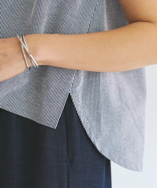 BEARDSLEY / ビアズリー シャツ・ブラウス | サッカーフレンチブラウス | 詳細17