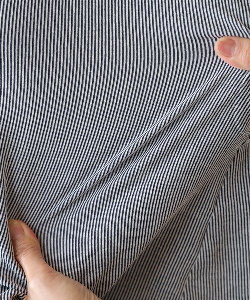 BEARDSLEY / ビアズリー シャツ・ブラウス | サッカーフレンチブラウス | 詳細19