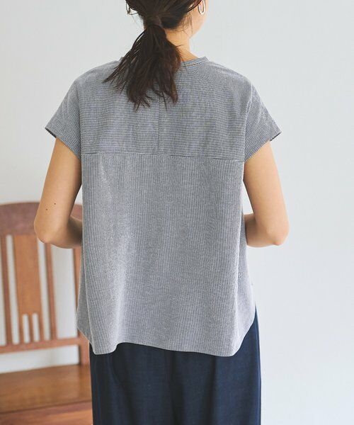 BEARDSLEY / ビアズリー シャツ・ブラウス | サッカーフレンチブラウス | 詳細3