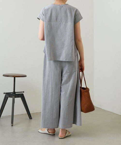 BEARDSLEY / ビアズリー シャツ・ブラウス | サッカーフレンチブラウス | 詳細9