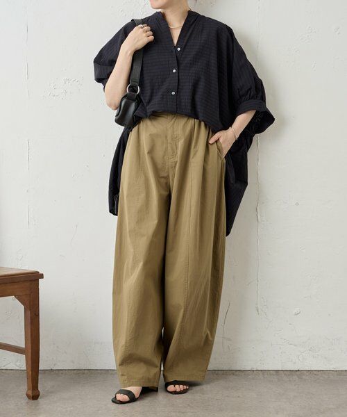 BEARDSLEY / ビアズリー シャツ・ブラウス | 《4/29(水)12:00予約開始予定》コットンシアーストライプシャツ | 詳細12