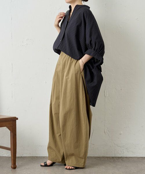 BEARDSLEY / ビアズリー シャツ・ブラウス | 《4/29(水)12:00予約開始予定》コットンシアーストライプシャツ | 詳細13