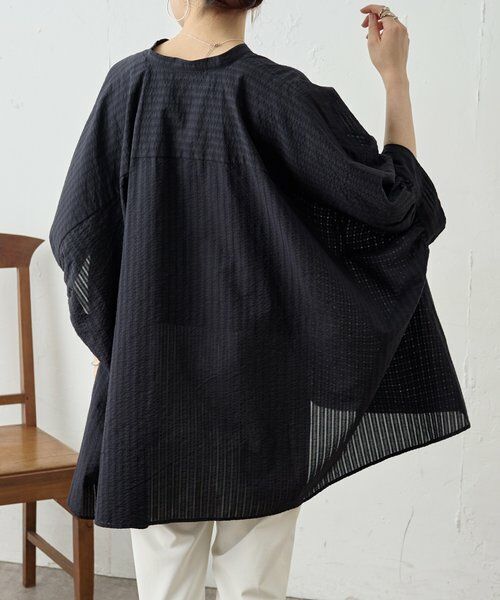 BEARDSLEY / ビアズリー シャツ・ブラウス | 《4/29(水)12:00予約開始予定》コットンシアーストライプシャツ | 詳細3