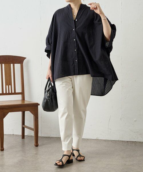 BEARDSLEY / ビアズリー シャツ・ブラウス | 《4/29(水)12:00予約開始予定》コットンシアーストライプシャツ | 詳細5