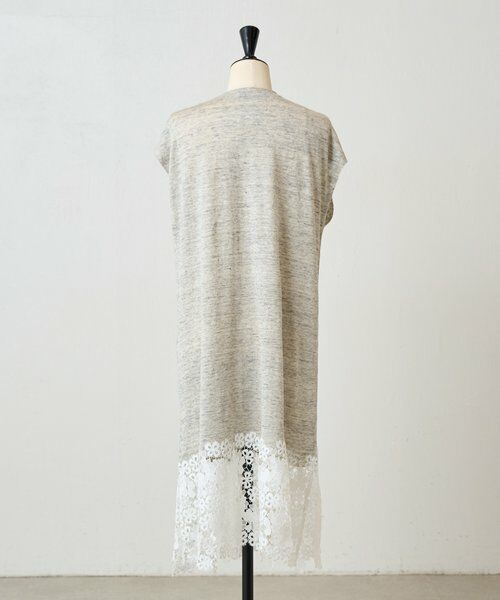 BEARDSLEY / ビアズリー カーディガン・ボレロ | 裾レースリネンカーデ | 詳細15
