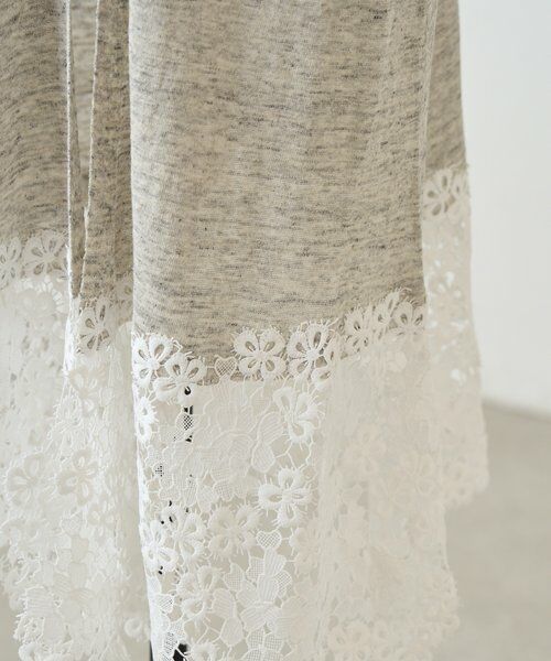 BEARDSLEY / ビアズリー カーディガン・ボレロ | 裾レースリネンカーデ | 詳細19