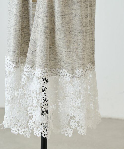BEARDSLEY / ビアズリー カーディガン・ボレロ | 裾レースリネンカーデ | 詳細20
