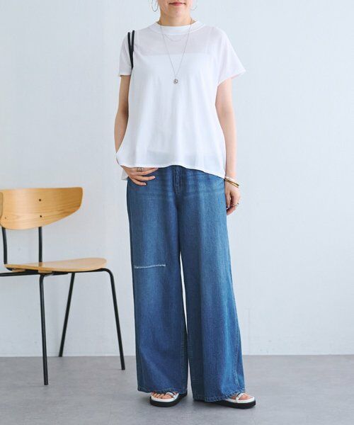 BEARDSLEY / ビアズリー Tシャツ | 《4/29(水)12:00予約開始予定》強撚フレアーTee | 詳細4