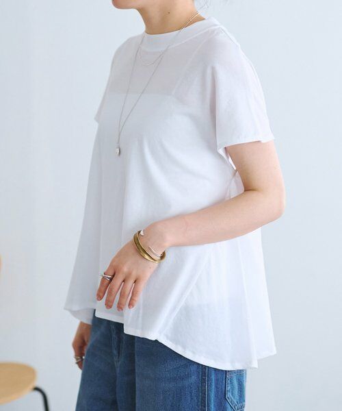 BEARDSLEY / ビアズリー Tシャツ | 《4/29(水)12:00予約開始予定》強撚フレアーTee（ホワイト）