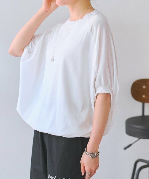 BEARDSLEY / ビアズリー Tシャツ | 《5/2(土)12:00予約開始》強撚ギャザーTee | 詳細2