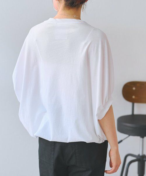 BEARDSLEY / ビアズリー Tシャツ | 《5/2(土)12:00予約開始》強撚ギャザーTee | 詳細3