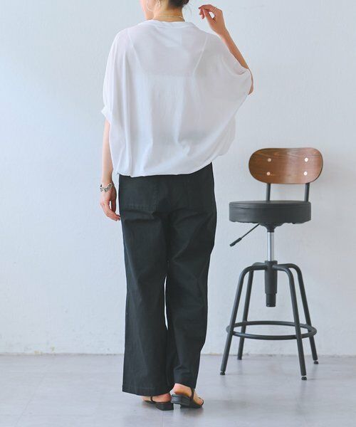 BEARDSLEY / ビアズリー Tシャツ | 《5/2(土)12:00予約開始》強撚ギャザーTee | 詳細7