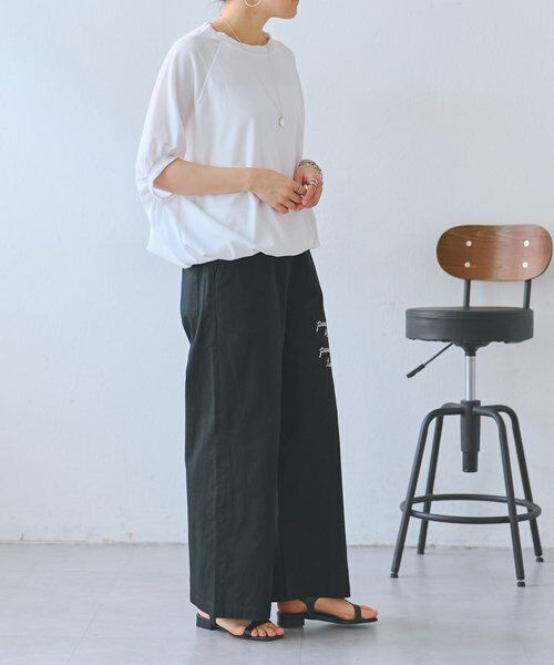 BEARDSLEY / ビアズリー Tシャツ | 《5/2(土)12:00予約開始》強撚ギャザーTee | 詳細8