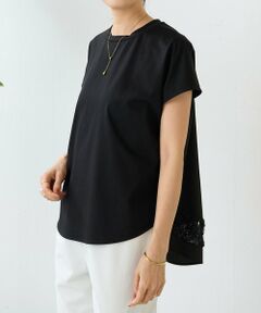 BEARDSLEY / ビアズリー Tシャツ | 《4/29(水)12:00予約開始予定》チュールキリカエプルオーバー