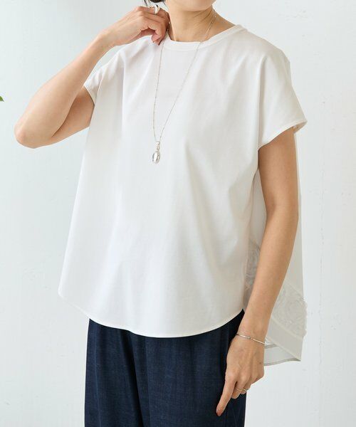 BEARDSLEY / ビアズリー Tシャツ | 《4/29(水)12:00予約開始予定》チュールキリカエプルオーバー | 詳細5