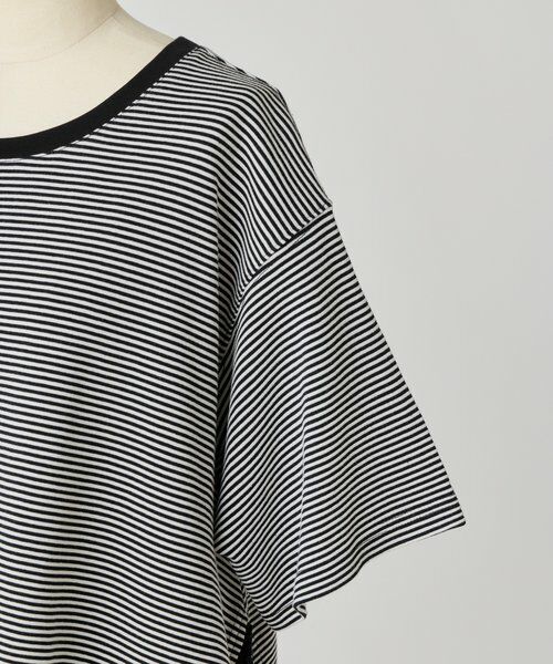 BEARDSLEY / ビアズリー カットソー | サイドフリンジニットTee | 詳細30