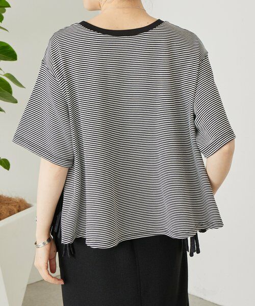 BEARDSLEY / ビアズリー カットソー | サイドフリンジニットTee | 詳細15