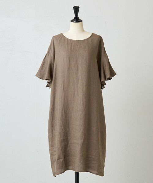 BEARDSLEY / ビアズリー ロング・マキシ丈ワンピース | 《4/29(水)12:00予約開始予定》リネンワンピース | 詳細1