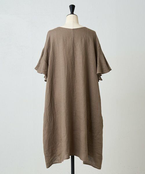 BEARDSLEY / ビアズリー ロング・マキシ丈ワンピース | 《4/29(水)12:00予約開始予定》リネンワンピース | 詳細4