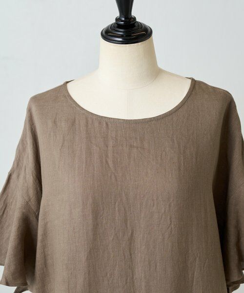 BEARDSLEY / ビアズリー ロング・マキシ丈ワンピース | 《4/29(水)12:00予約開始予定》リネンワンピース | 詳細6