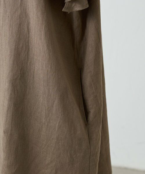 BEARDSLEY / ビアズリー ロング・マキシ丈ワンピース | 《4/29(水)12:00予約開始予定》リネンワンピース | 詳細8