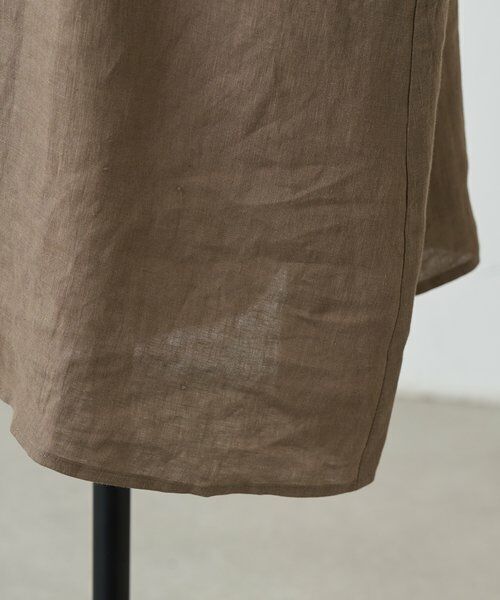 BEARDSLEY / ビアズリー ロング・マキシ丈ワンピース | 《4/29(水)12:00予約開始予定》リネンワンピース | 詳細9