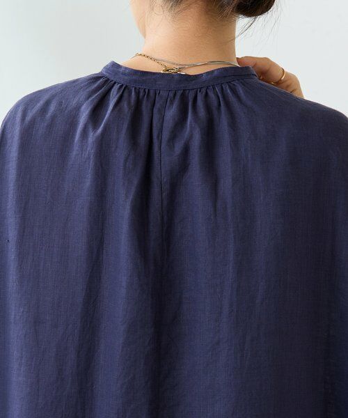 BEARDSLEY / ビアズリー ロング・マキシ丈ワンピース | 《4/29(水)12:00予約開始予定》リネンコクーンワンピ | 詳細14