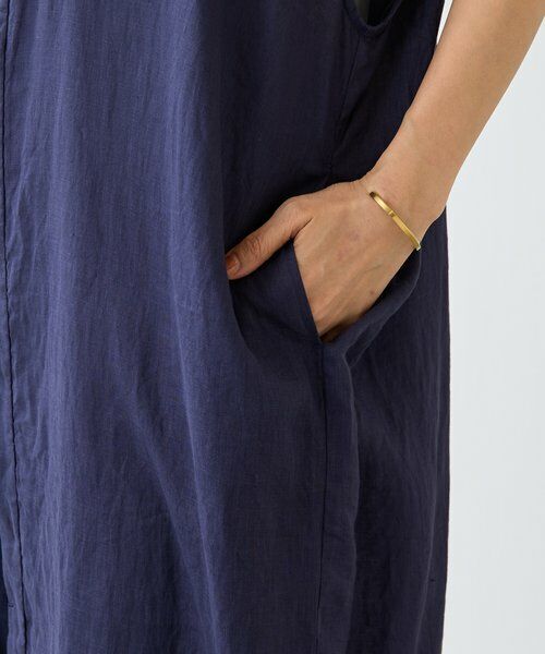 BEARDSLEY / ビアズリー ロング・マキシ丈ワンピース | 《4/29(水)12:00予約開始予定》リネンコクーンワンピ | 詳細15