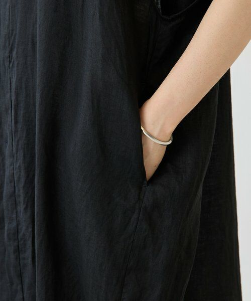 BEARDSLEY / ビアズリー ロング・マキシ丈ワンピース | 《4/29(水)12:00予約開始予定》リネンコクーンワンピ | 詳細25